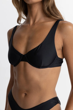 Classic Underwire Top Black | Collective Request 