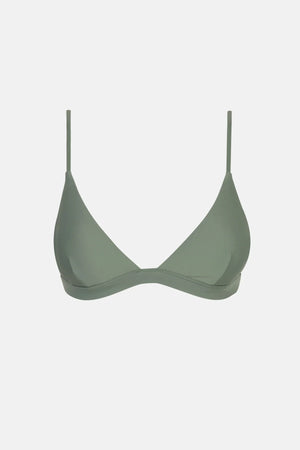 Rhythm Classic Bralette Top Olive | Collective Request 