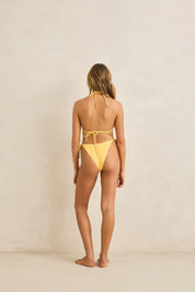 Rhythm Classic Tie Side Hi Cut Pant Butter