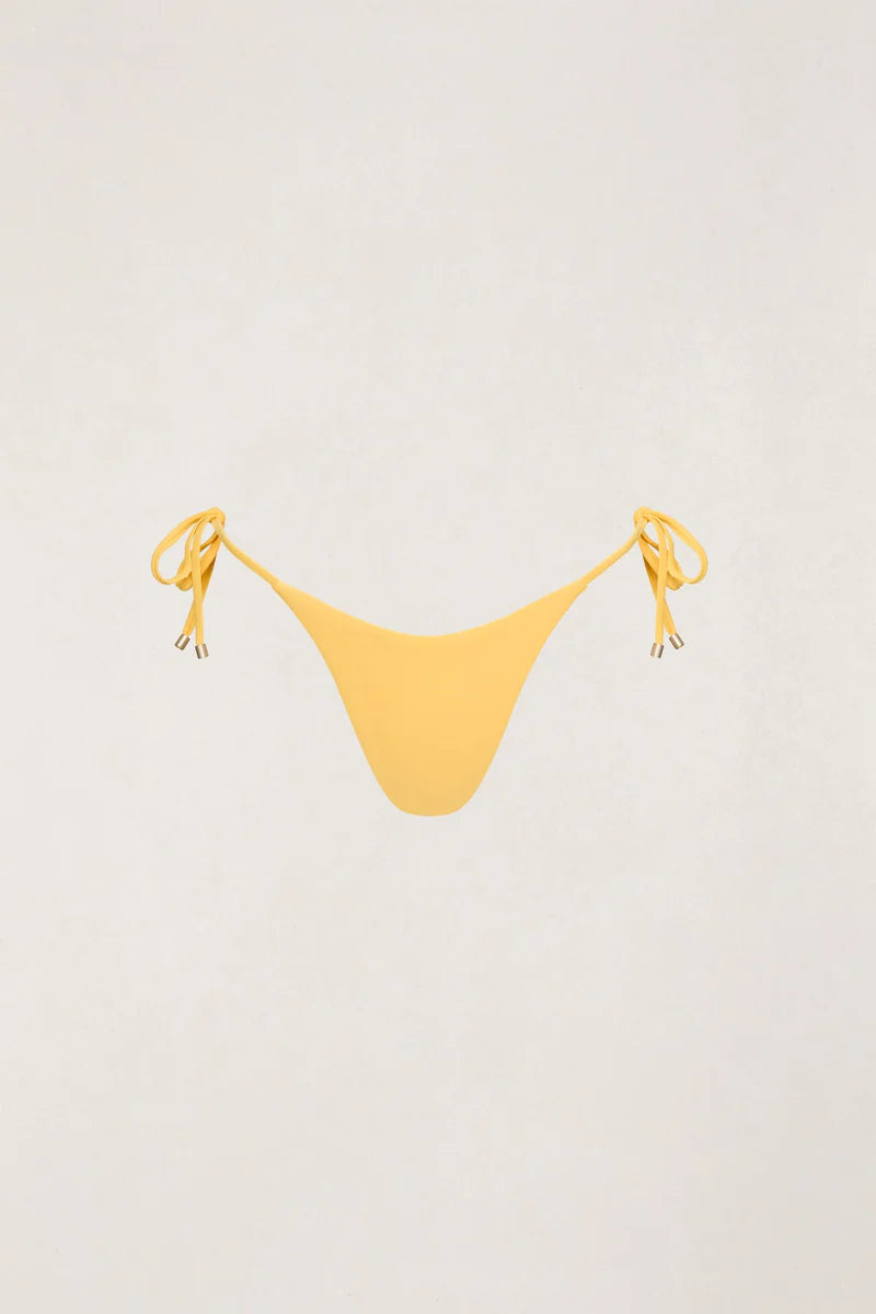 Rhythm Classic Tie Side Hi Cut Pant Butter