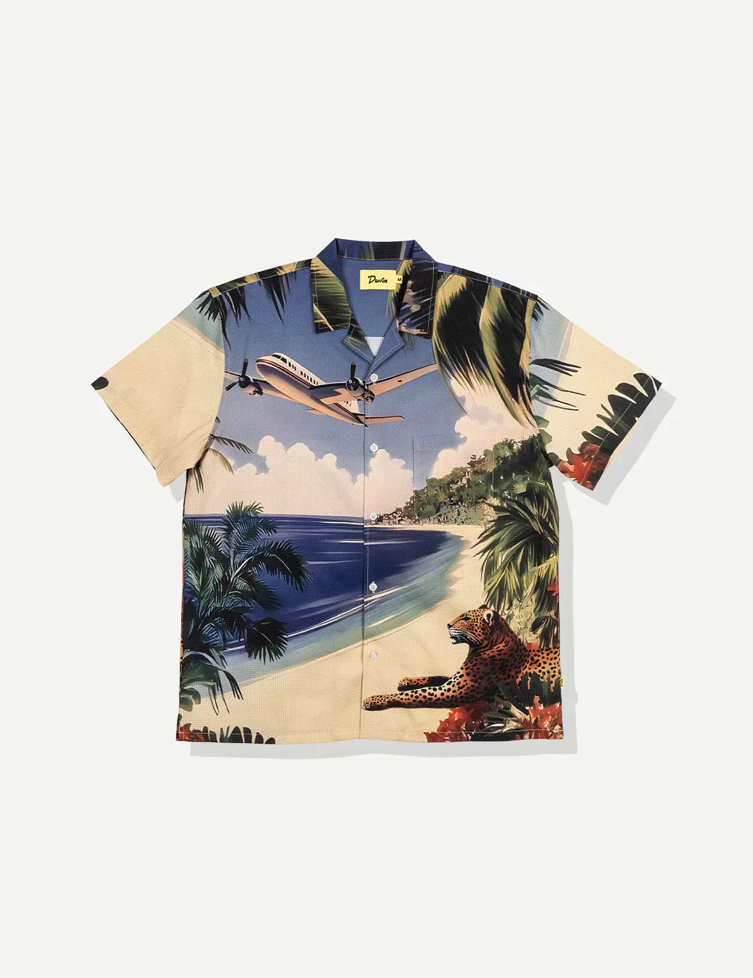 Duvin Beach Landing Leisure Stretch Button up | Collective Request 