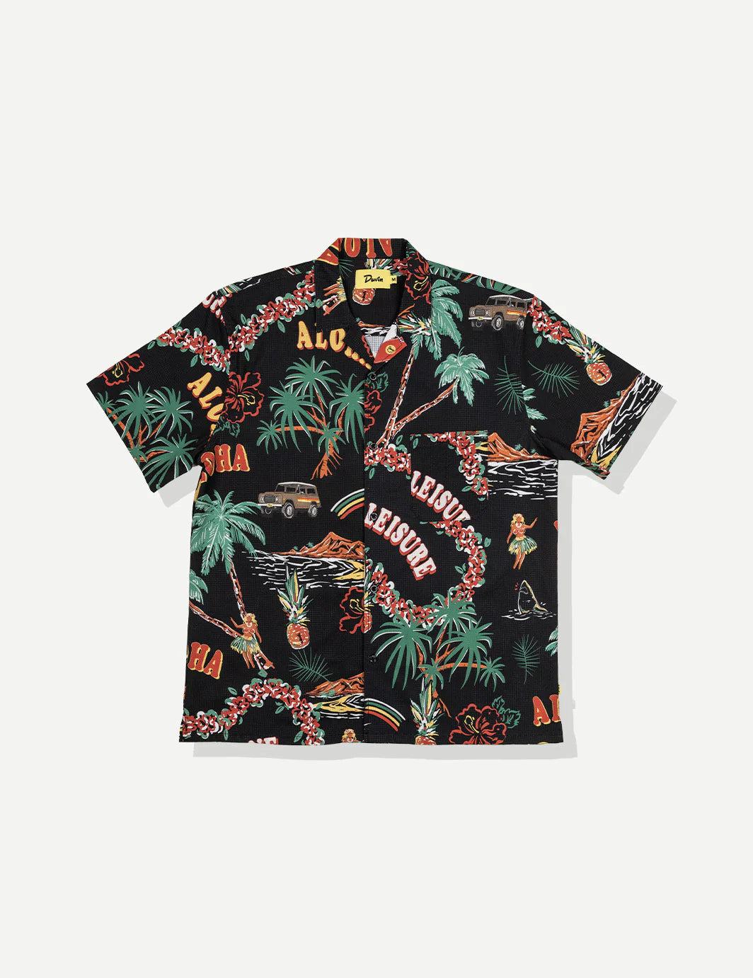 Duvin Palm Leisure Stretch Button up | Collective Request 