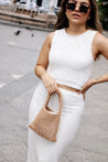 Solano Diamond Knit Midi Skirt | Collective Request 