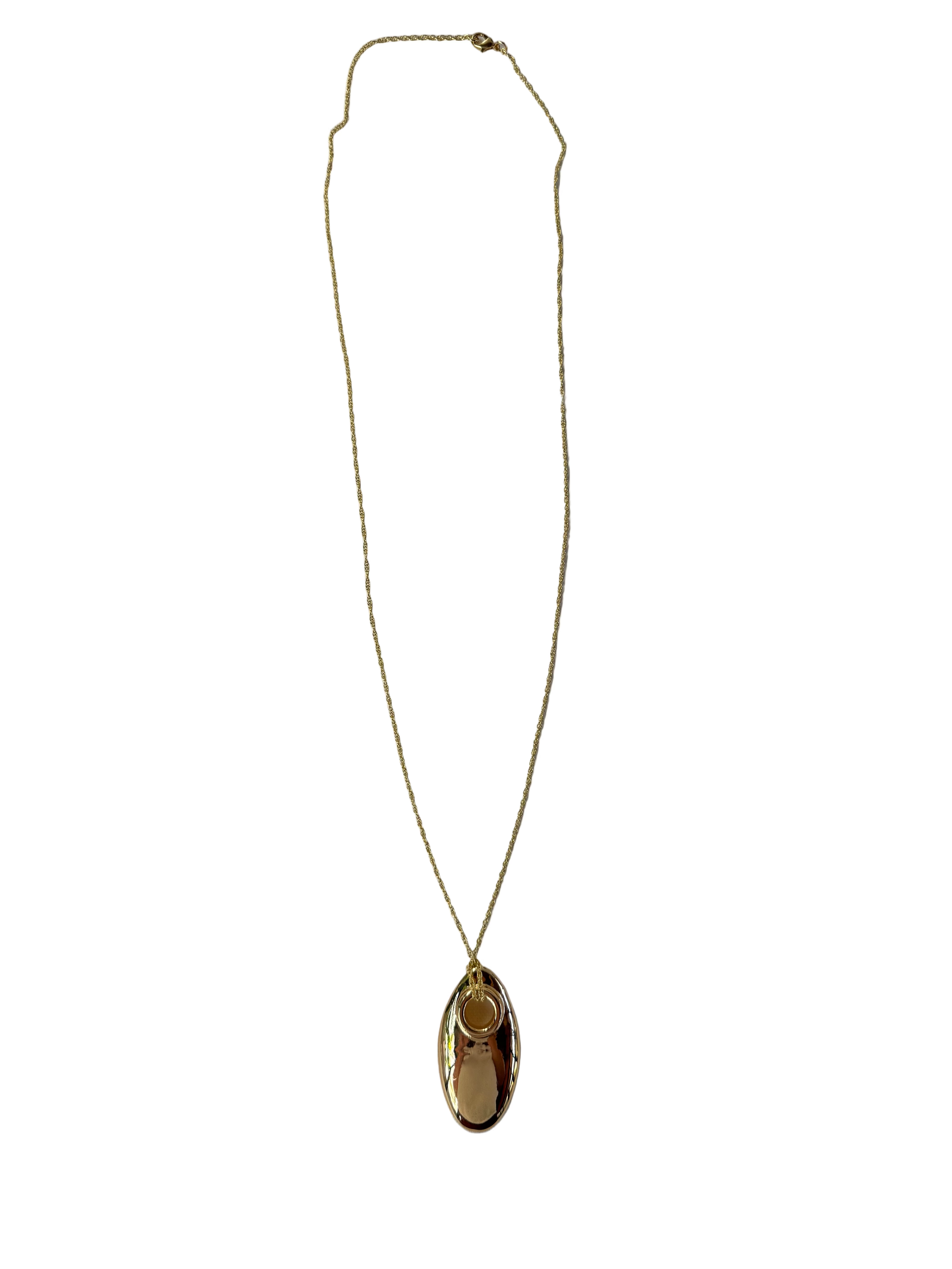 Gold Long Chain Necklace