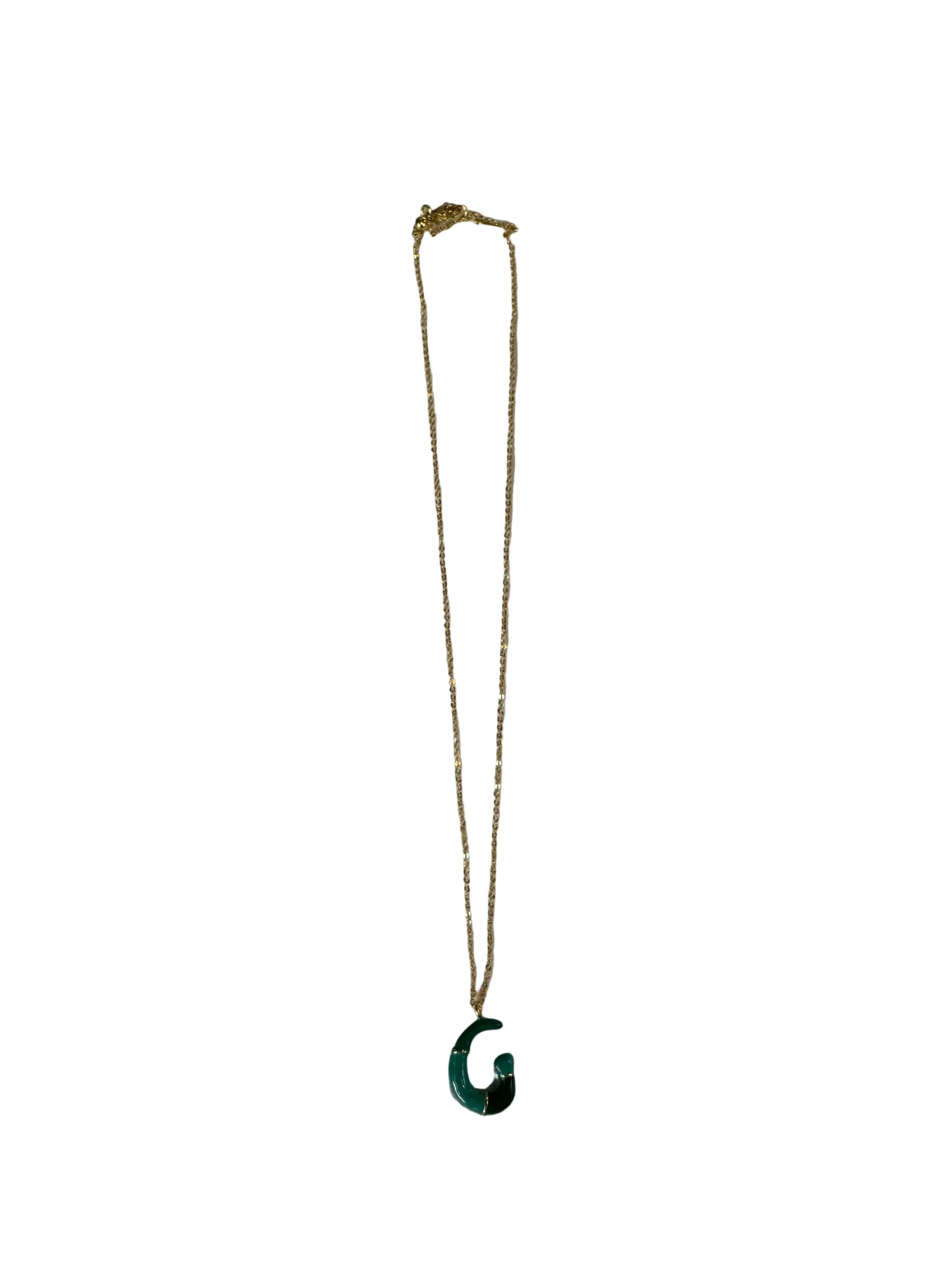 G Initial Letter Necklace