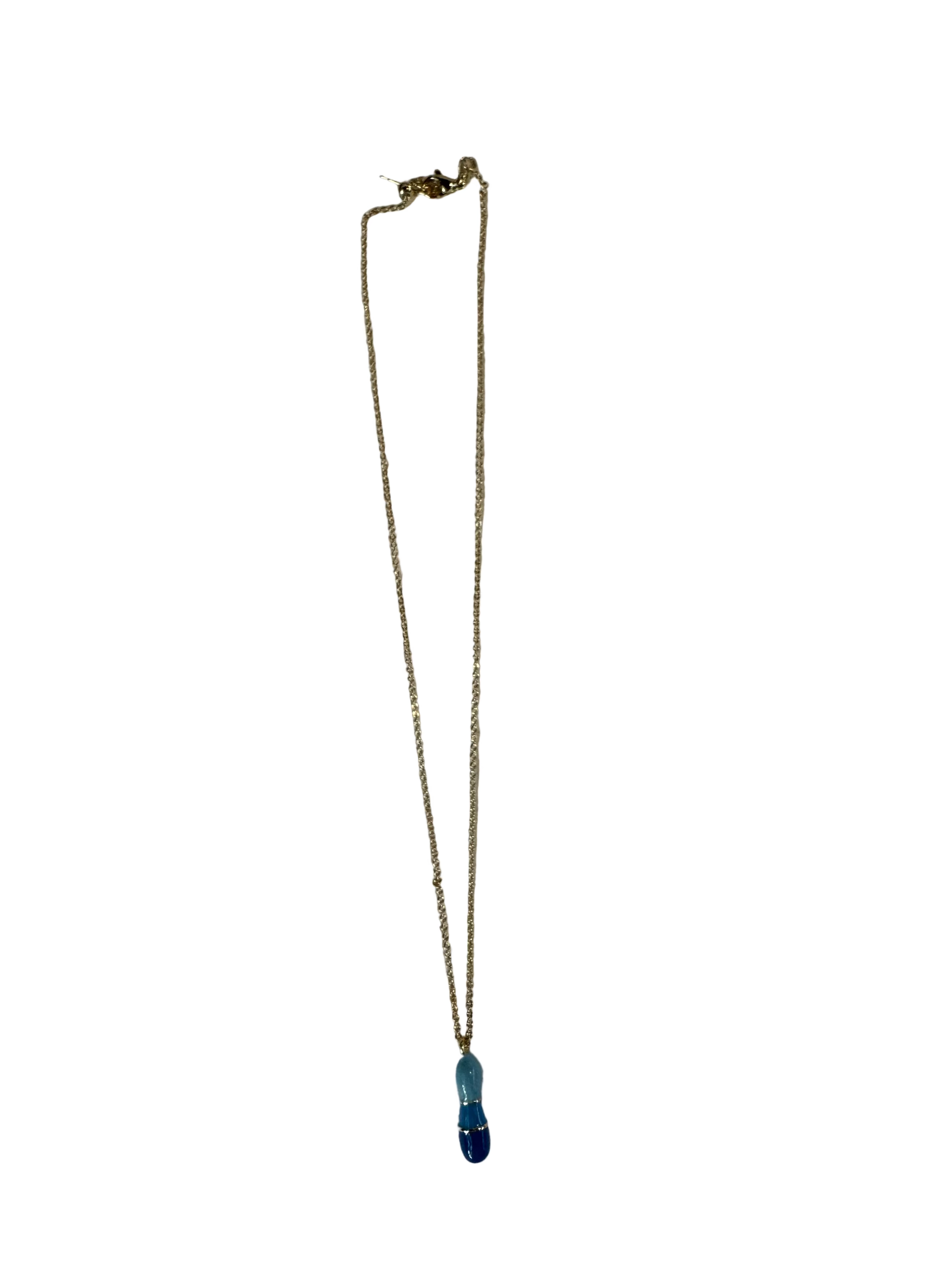 I Initial Letter Necklace