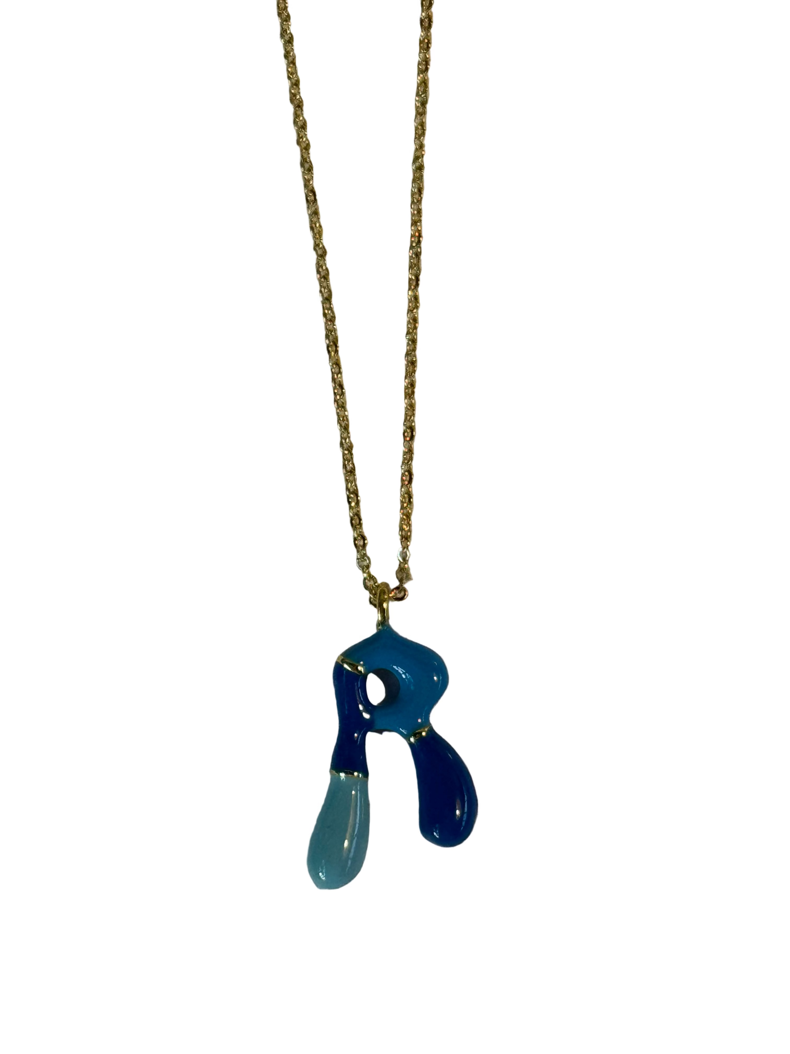 R Initial Letter Necklace