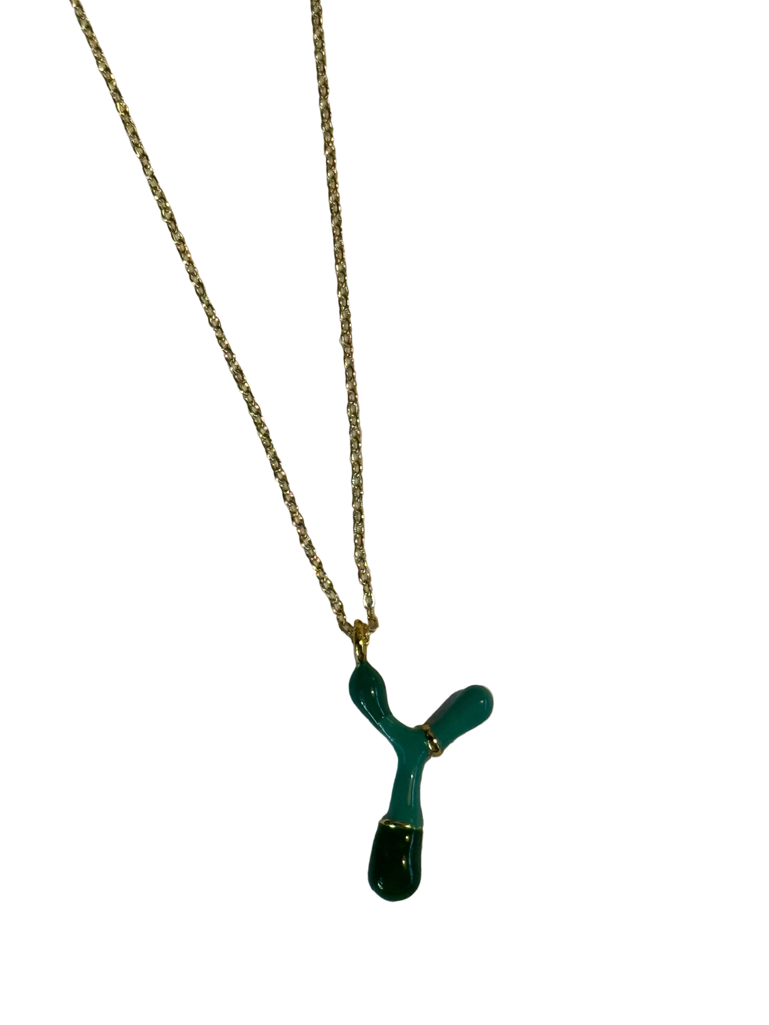 Y Initial Letter Necklace