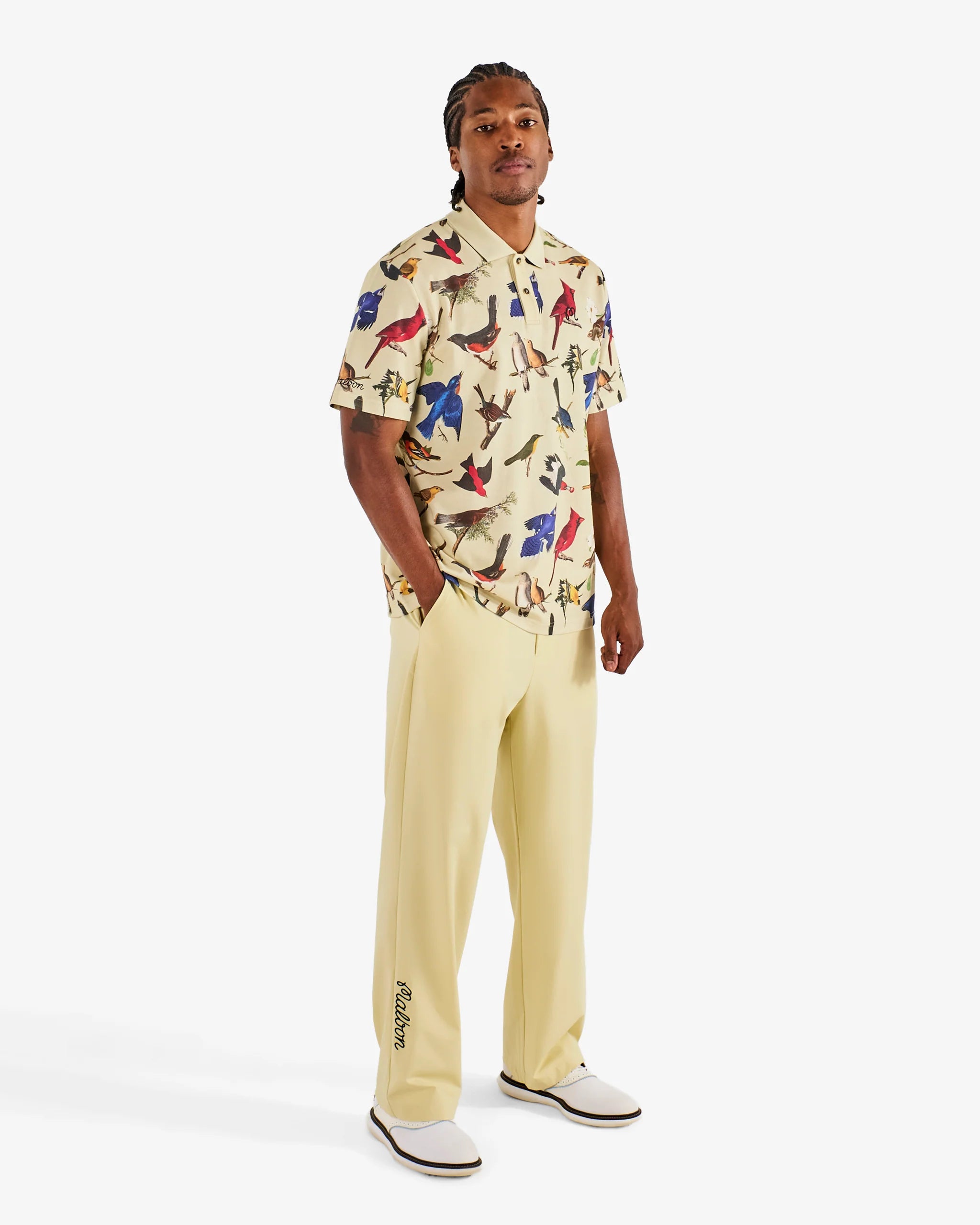 Malbon Bird of Georgia Fairway Polo