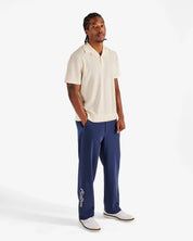 Malbon Resort Crochet Polo