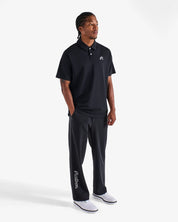 Malbon Black Fairway Polo