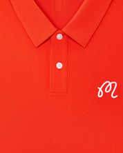 Malbon Grenadine Red Fairway Polo
