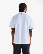 Malbon White Fairway Polo