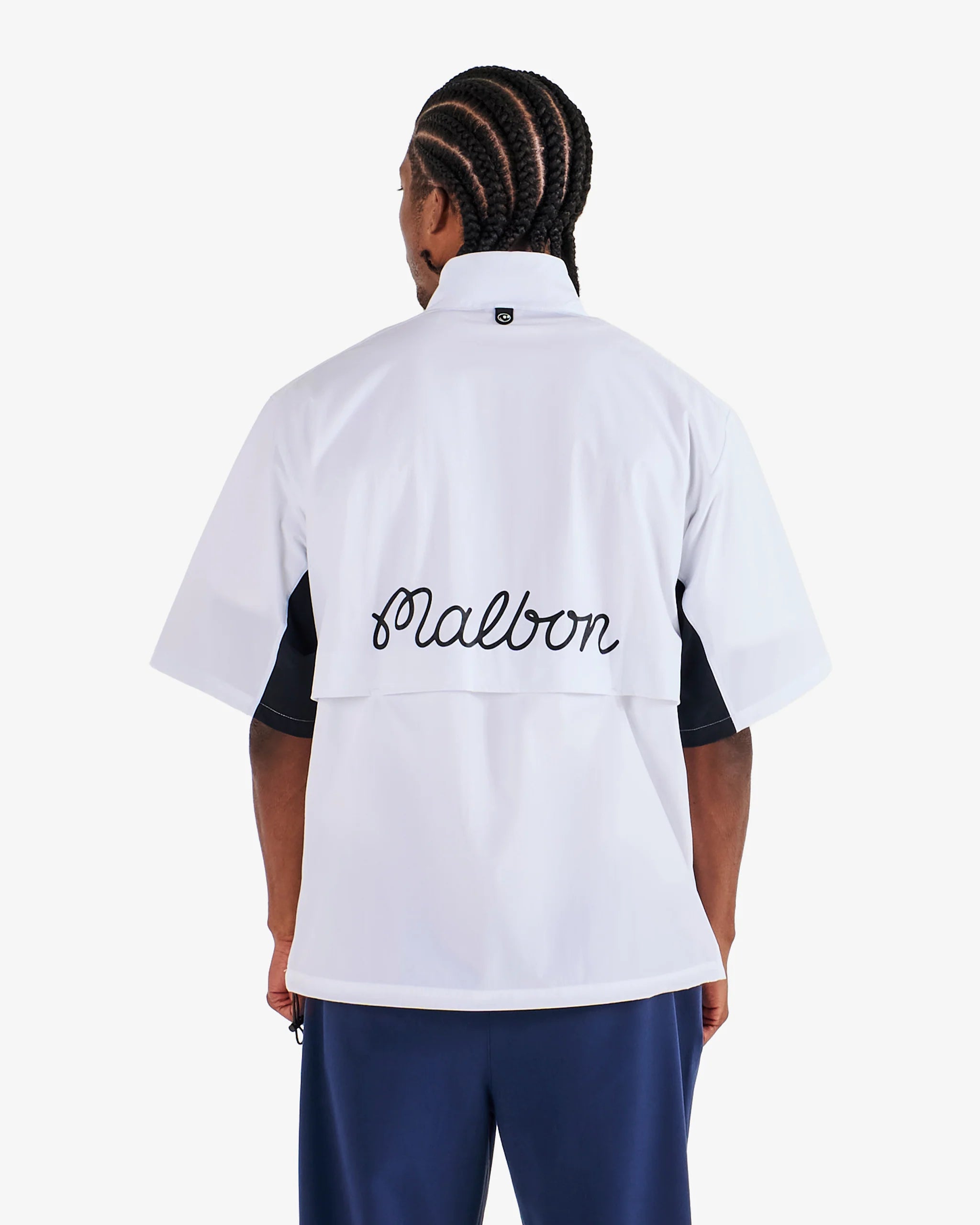 Malbon Malbon Pine Windshirt White