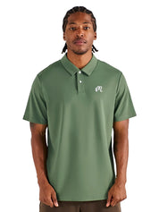 Malbon Olive Fairway Polo