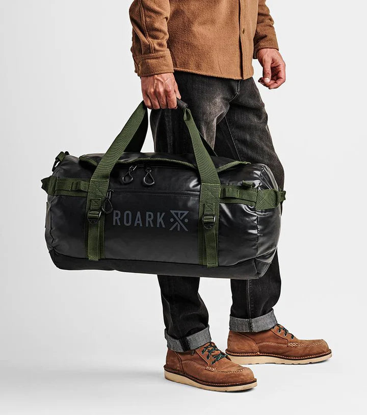 ROARK Pony Keg 60L Duffel Bag Black | Men Collective 