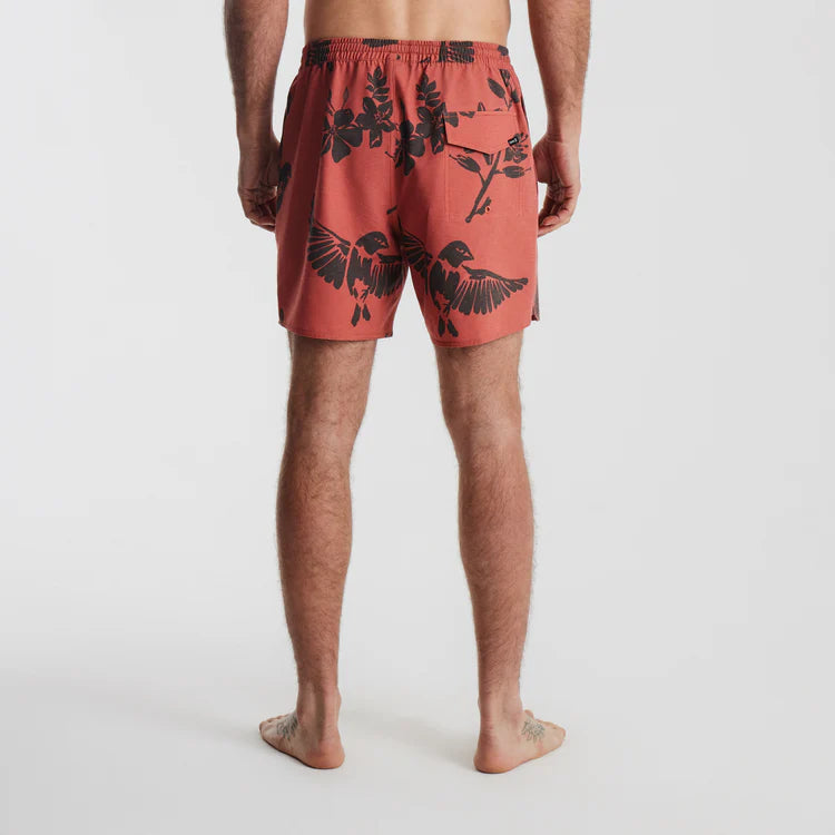 ROARK Shorey Boardshorts 16" Saffron Red | Men Collective 