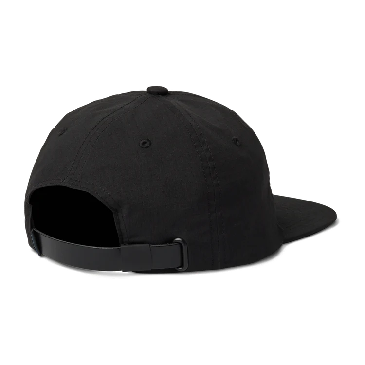 ROARK Campover Strapback Black Hat | Men Collective 
