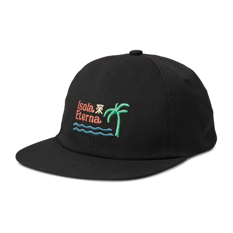 ROARK Campover Strapback Black Hat | Men Collective 