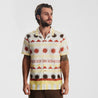 ROARK IGonzo Camp Collar Almond Paste Shirt | Men Collective 