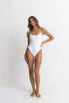 Rhythm Classic Minimal One Piece White | Collective Request 