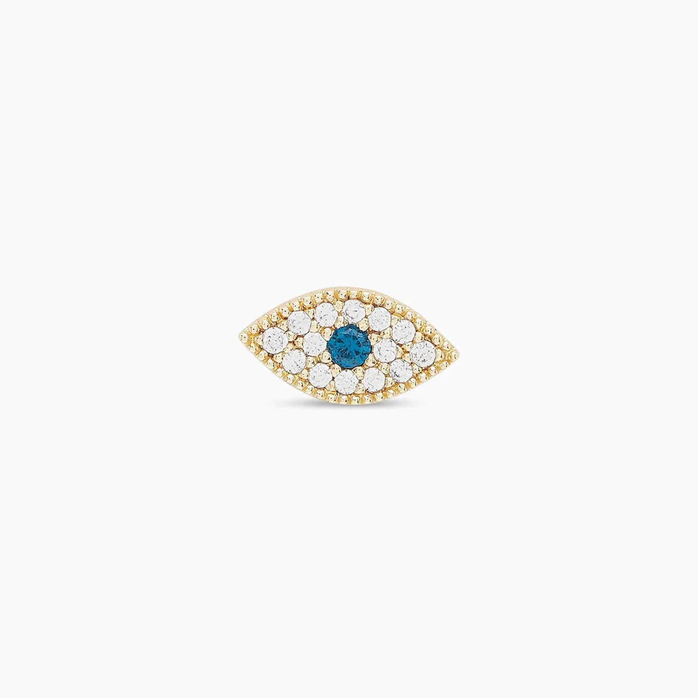 Evil Eye Charm Stud | Collective Request 