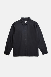 Rhythm Classic Linen LS Shirt-Vintage White  |  Collective Request 