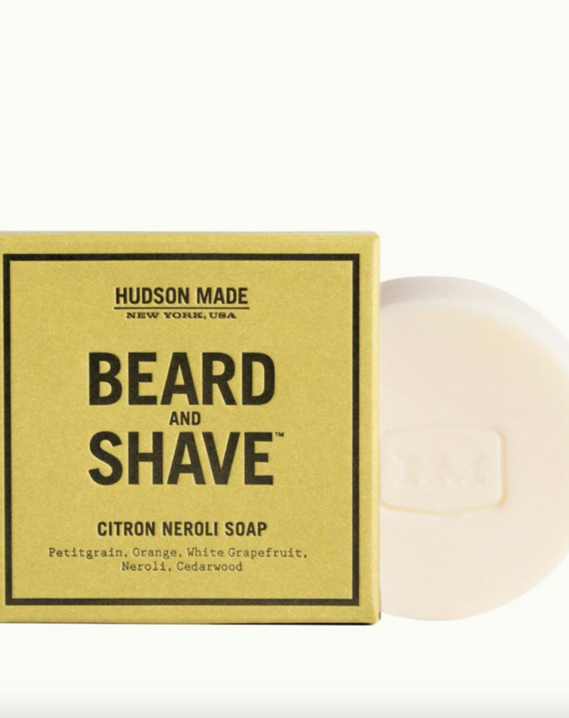Beard & Shave Soap in Citron Neroli | Men Collective 