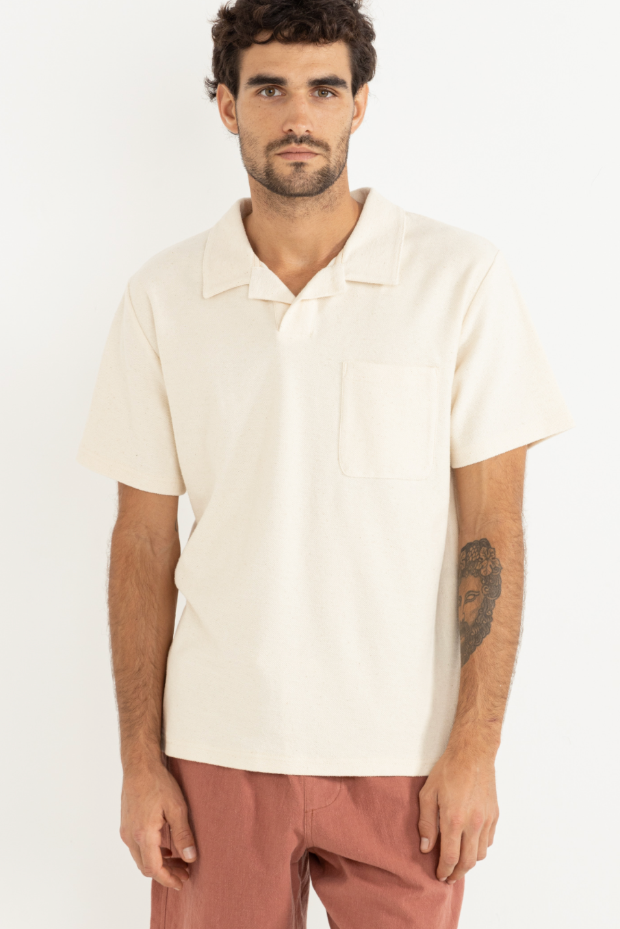 Rhythm Vintage Terry Polo | Men Collective