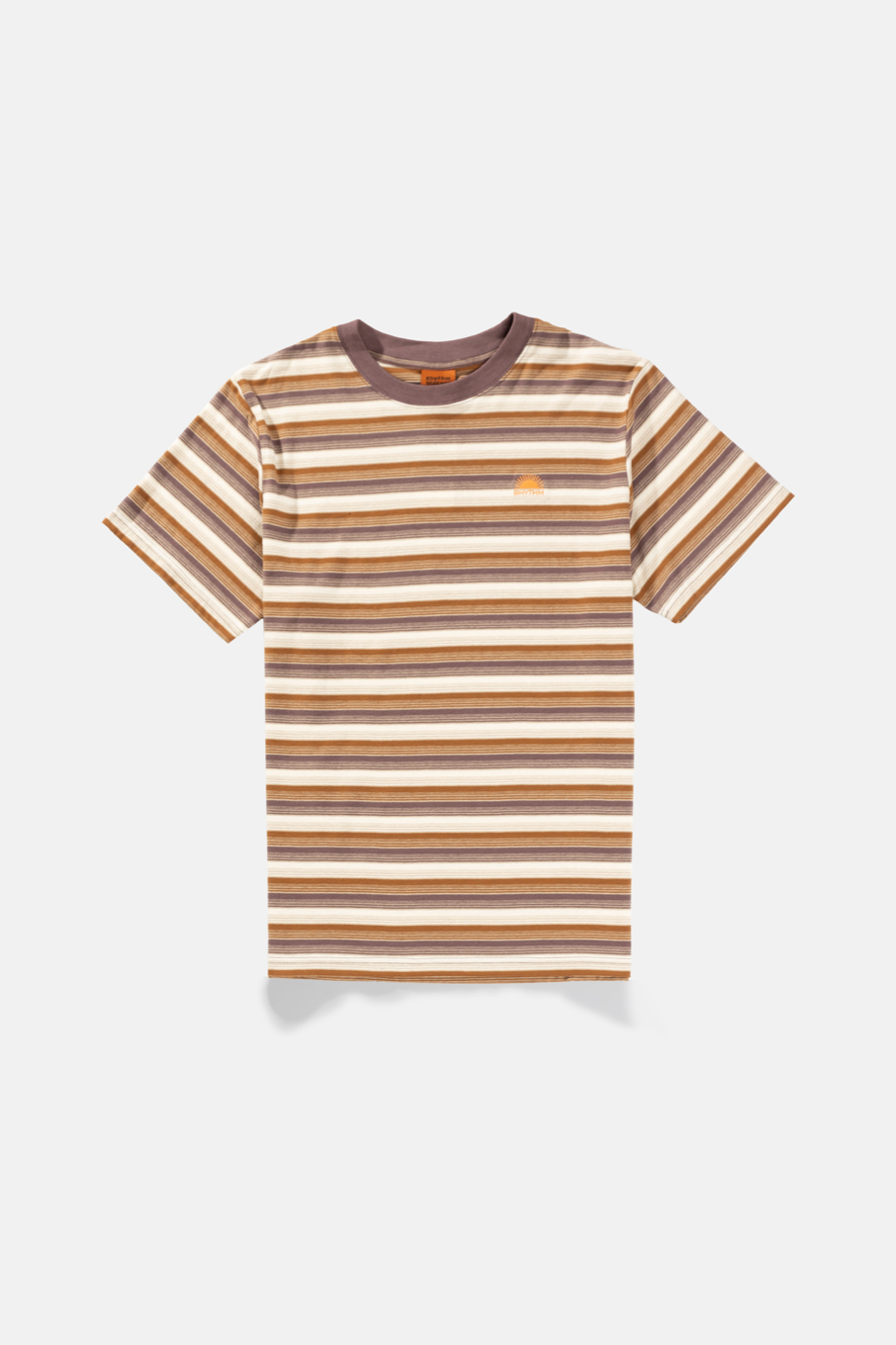 Rhythm Vintage Stripe Ss T-shirt- Cedar