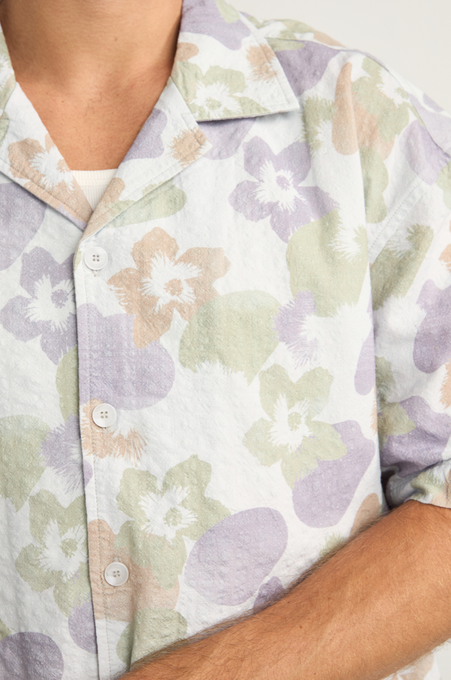 Rhythm Relaxed Floral Camo Shirt