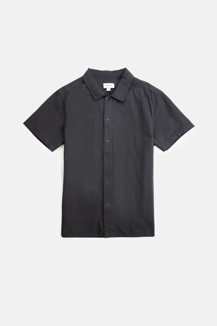 Rhythm Classic Linen Shirt-Vintage Black