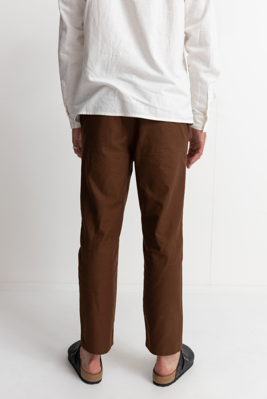 Rhythm Classic Fatigue Pant-Chocolate