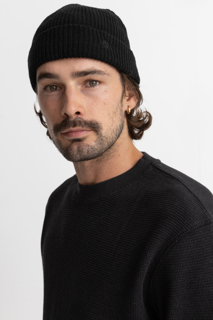 Rhythm Classic Watch Cap-Black