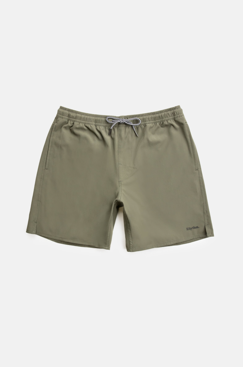 Rhythm Classic Beach Short Olive