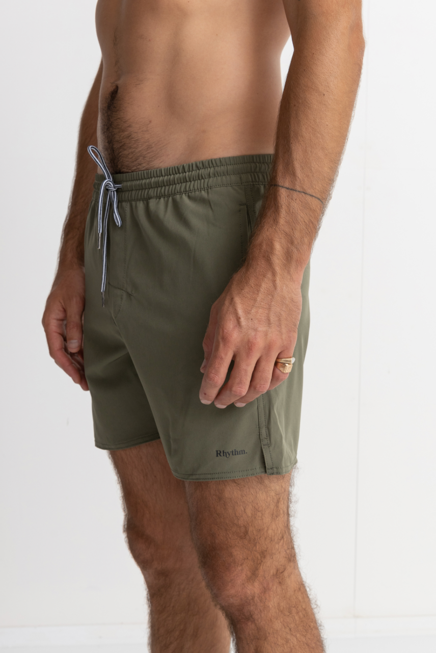 Rhythm Classic Beach Short Olive