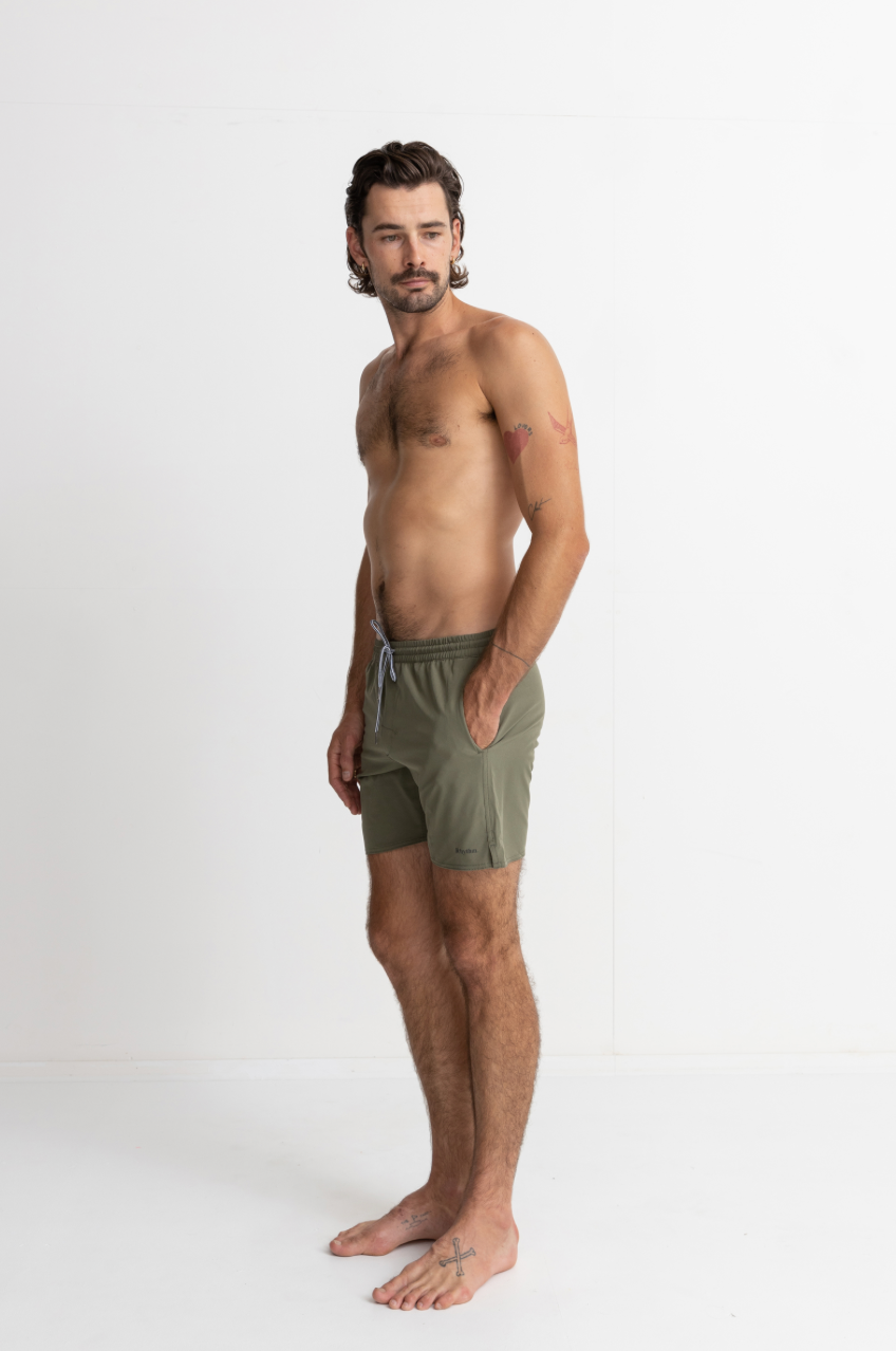 Rhythm Classic Beach Short Olive