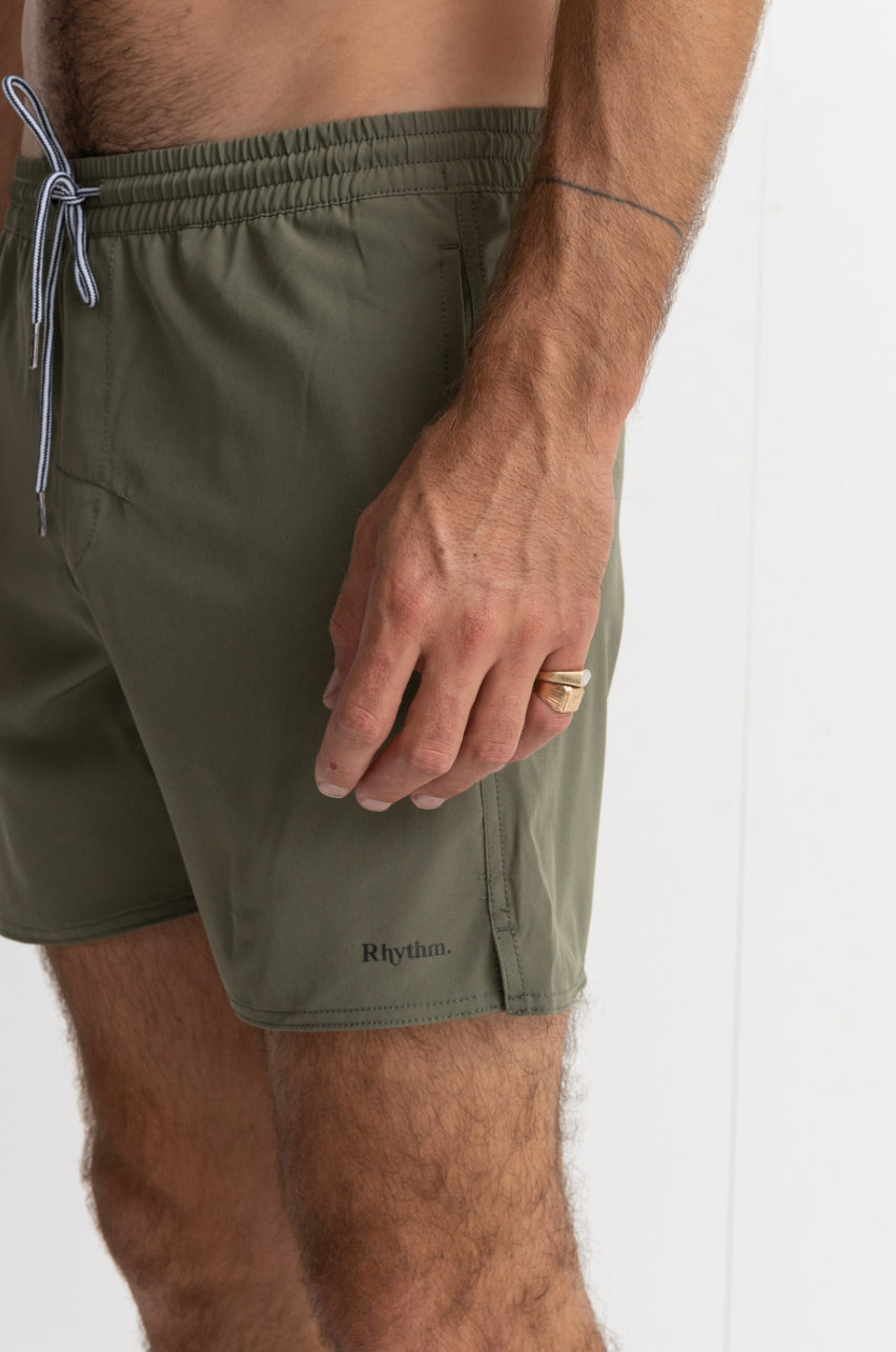 Rhythm Classic Beach Short Olive