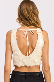 Sleeveless Sequin Top