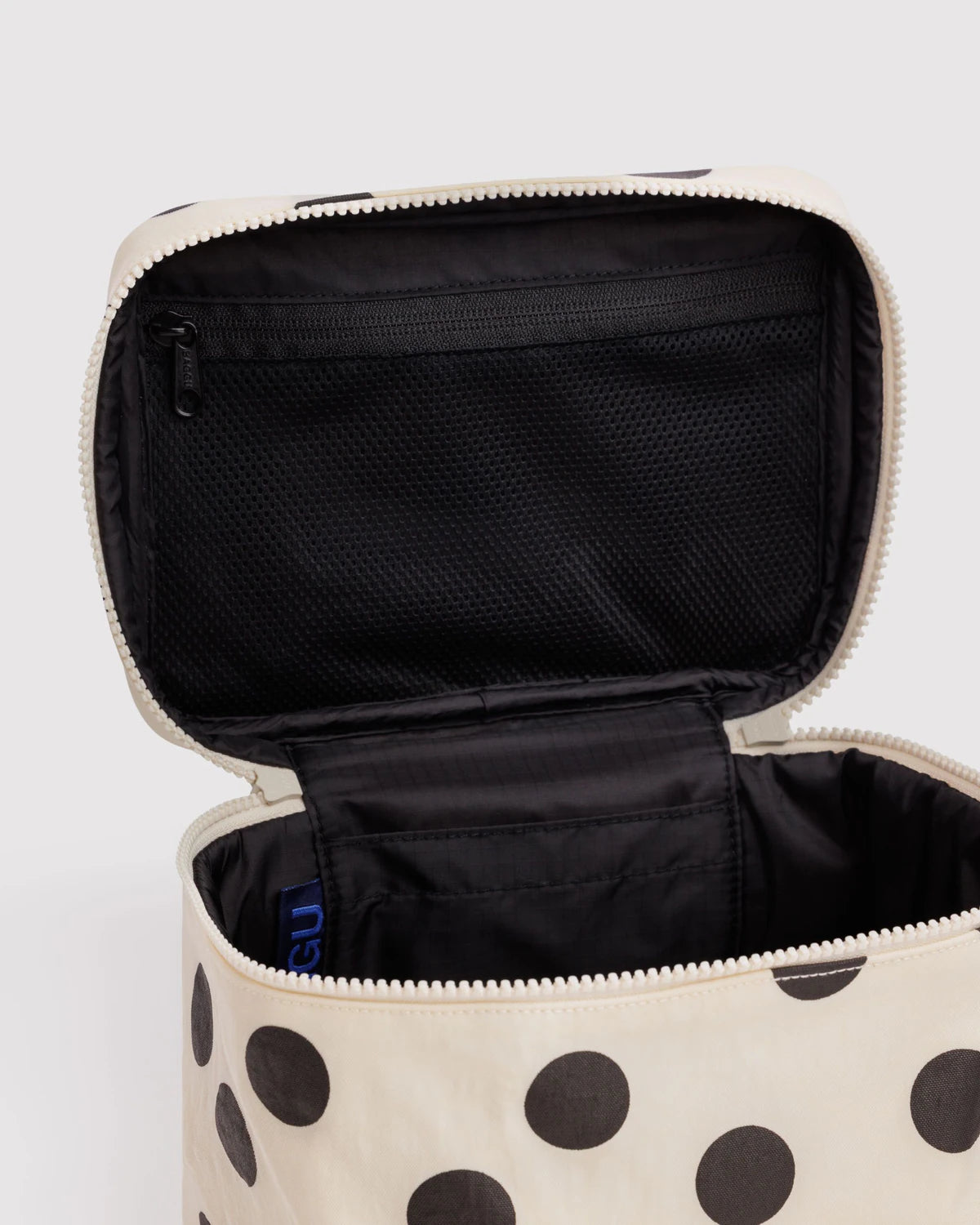 BAGGU Polka Dot Large Cosmetic Case