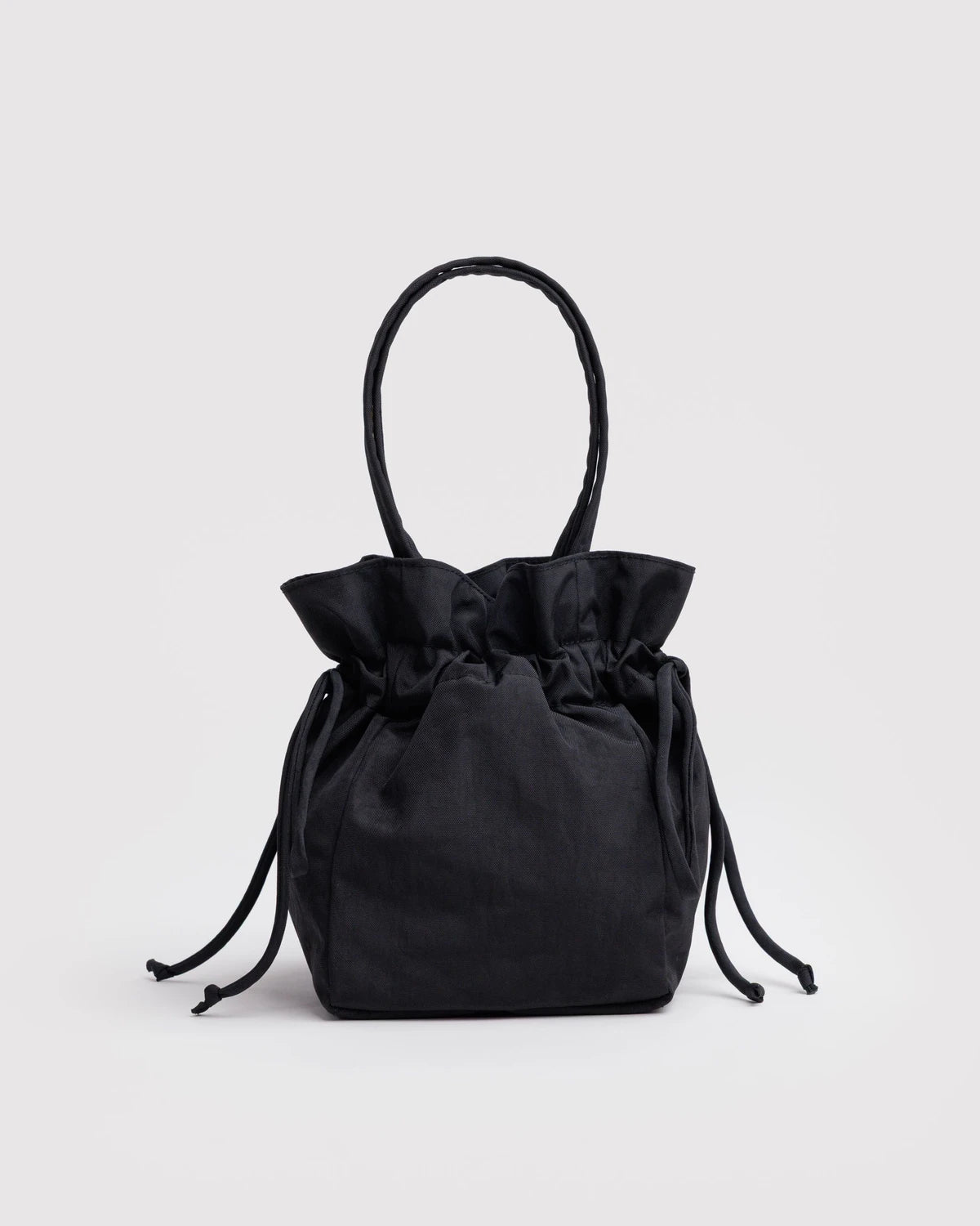 Baggu Nylon Drawstring Bag - Black