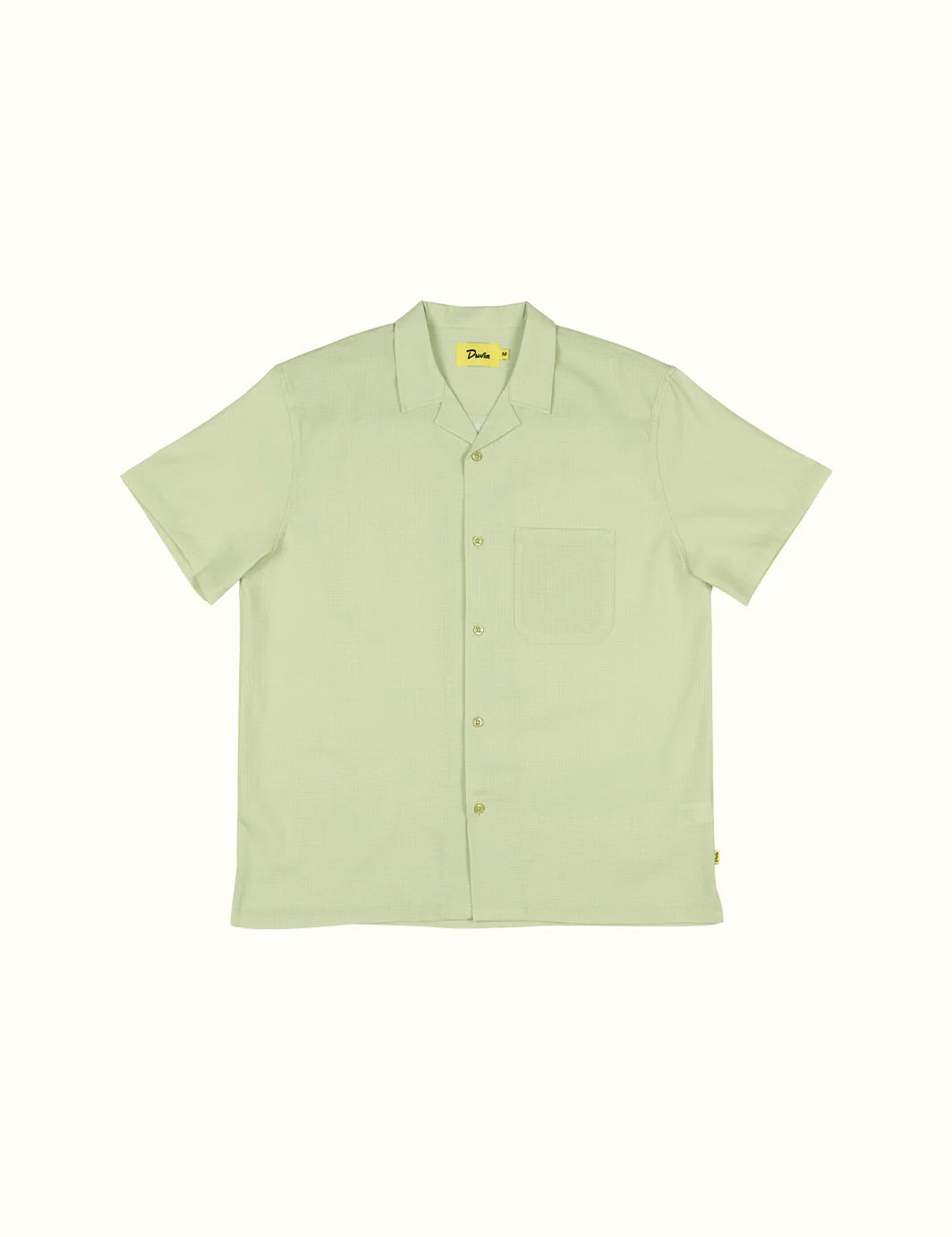 Duvin Basic Leisure Stretch Buttonup Lime