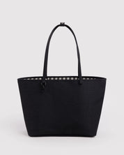 BAGGU Black Large Nylon Reversible Tote