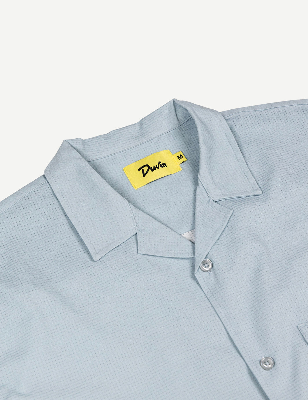 Duvin Basics Leisure Stretch Button Blue