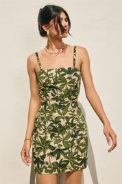 Paradise Grove Cutout Mini Dress