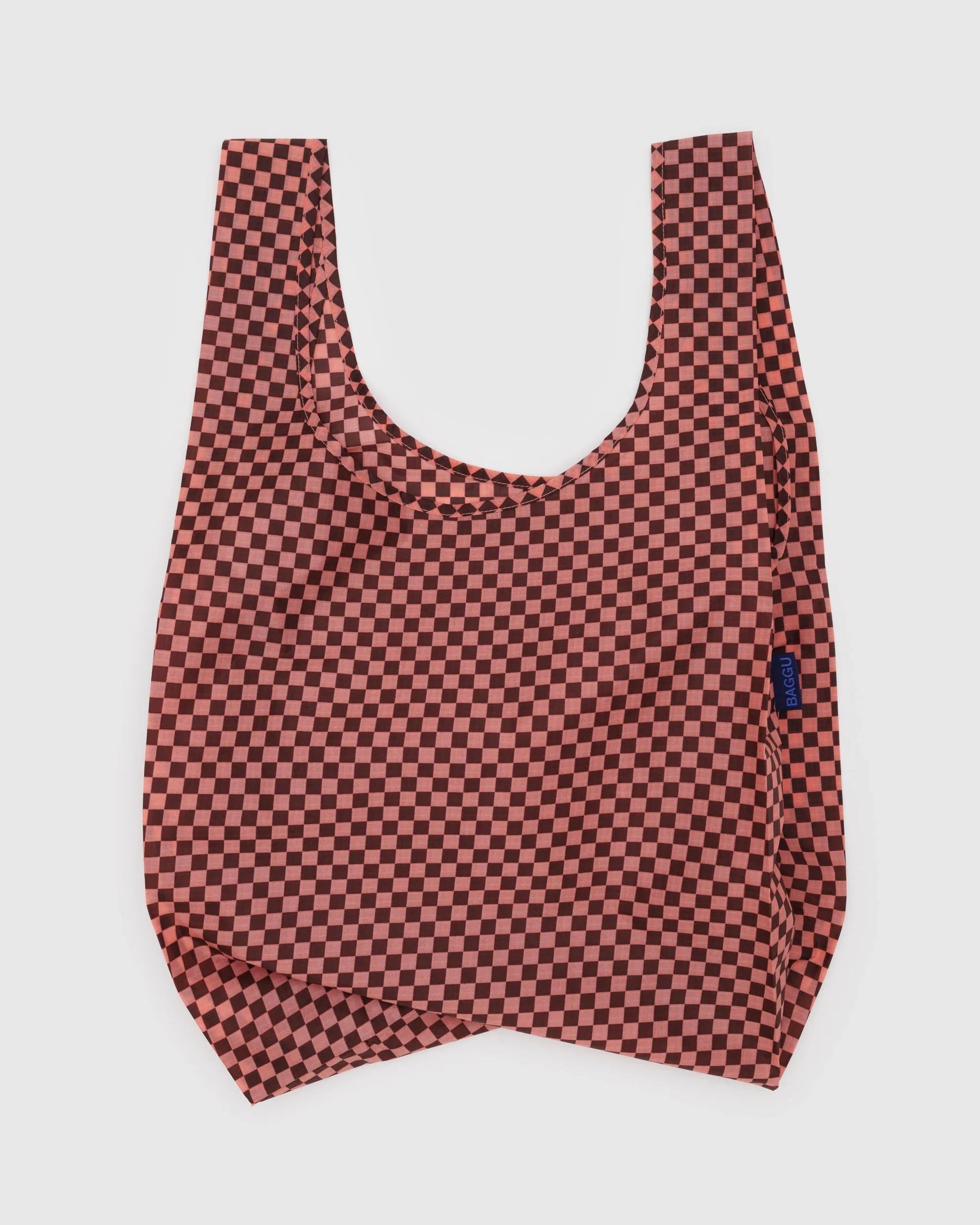 Baggu Standard Baggu - Pink Brown Check