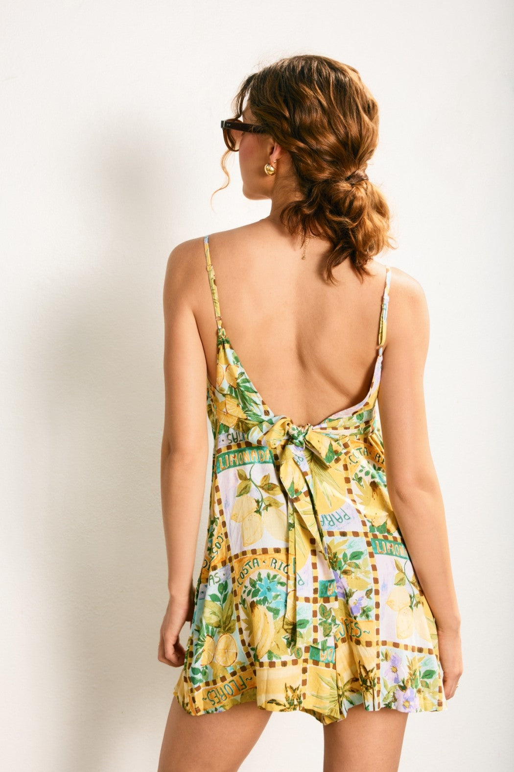 Isla Palma Tie Back Detail Romper
