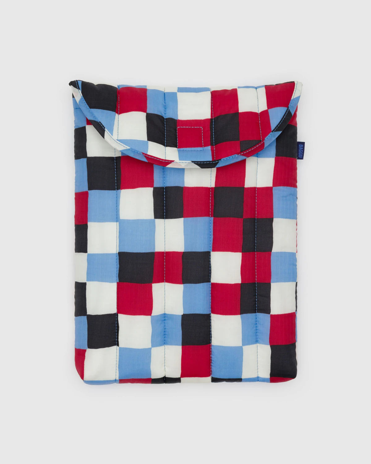 Baggu Puffy Laptop Sleeve 13"/14"- Painted Check
