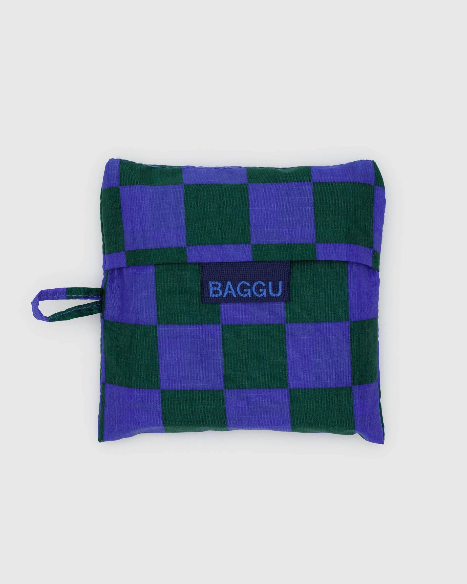 Baggu Standard Baggu - Iris Green Check