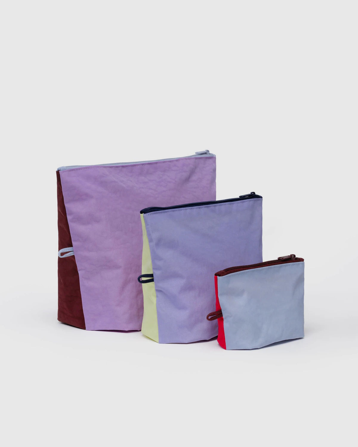 Baggu Go Pouch Set- Kaleidoscope Mix